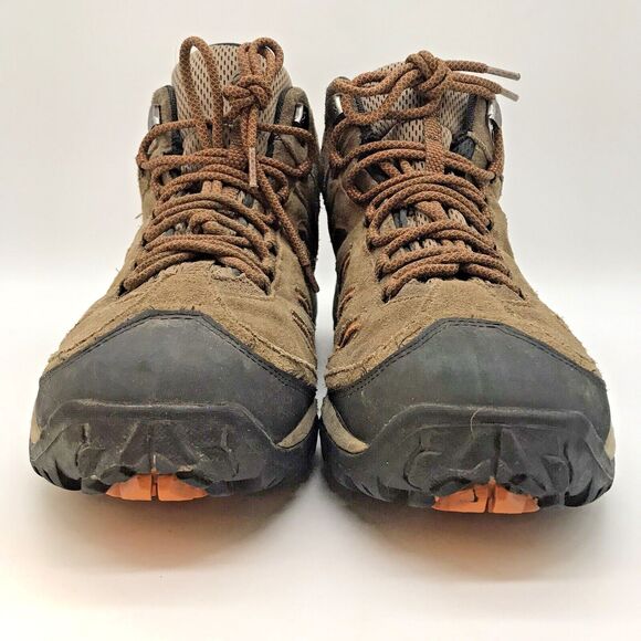 Merrell Reflex II Waterproof Hiking Boots Men's 13 Brown Mid Lace Up Trail Shoes - Picture 2 of 13
